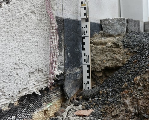 Bauteilöffnung - Sachverständiger für feuchte Keller und Bauwerksabdichtungen in Köln